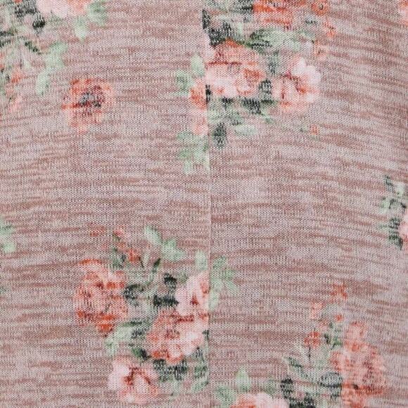 Torrid Floral Cottagecore Kimono Duster Knit Hi-Low Bloomscoere 3/4 Sleeve Sz 0X - Picture 8 of 10